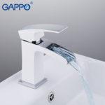 G1007-30 Смеситель Тюльпан GAPPO (бел/хром)