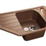 Мойка GRANFEST GF-C800E угловая 790*490 мм (терракот) Мойка GRANFEST GF-C800E угловая 790*490 мм (терракот)