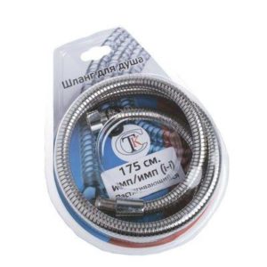 Шланг душевой имп/имп 1,75 м СТК / SANTREK AQUA (рег.468190) растягивающийся (8801)