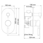 Main 4141 Смеситель для ванны и душа