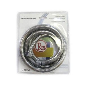 Шланг душевой имп/имп 2.00 м RM растягивающийся на блистере