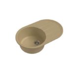 Мойка EWIGSTEIN Elegant R50F 762*480 чаша +крыло (крем)