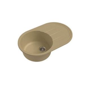 Мойка EWIGSTEIN Elegant R50F 762*480 чаша +крыло (крем)