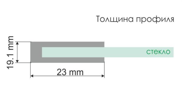 Rhin 44S13 Душевая дверь