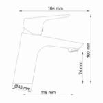 Lippe 4503 Смеситель для раковины