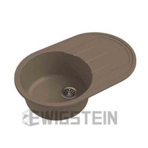 Мойка EWIGSTEIN Elegant R50F 762*480 чаша +крыло (темно-бежевый)