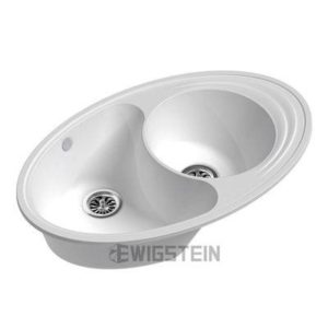 Мойка EWIGSTEIN Elegant W90KF 820*520 1.5 чаши +крыло (иней)