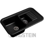 Мойка EWIGSTEIN Antik 60 KF 1,5 чаши+крыло 860*510мм (антрацит)