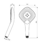 Лейка душевая Ideal Standart IDEALRAIN EVO JET DIAMOND XL3 (B1760AA) Лейка душевая Ideal Standart IDEALRAIN EVO JET DIAMOND XL3 (B1760AA)