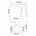 Berkel 4869 Kаскадный смеситель для умывальника Berkel 4869 Kаскадный смеситель для умывальника
