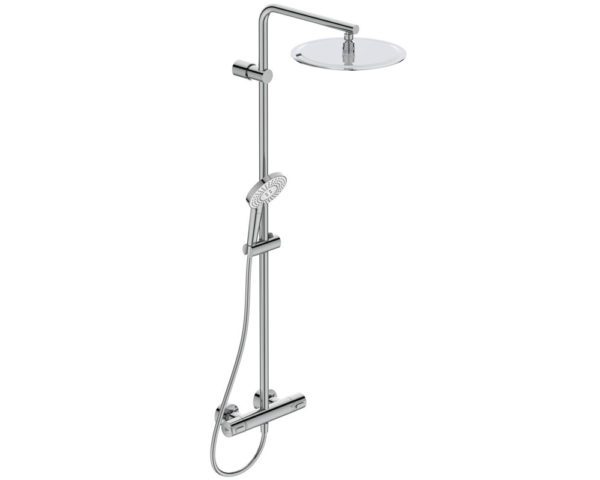 Душевая колонна Ideal Standard Idealrain в комплекте с настенным термостатическим смесителем (A6984AA) Душевая колонна Ideal Standard Idealrain в комплекте с настенным термостатическим смесителем (A6984AA)