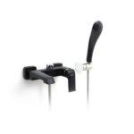 G3250 Cмеситель Ванна GAPPO d-35 короткий нос (черный)