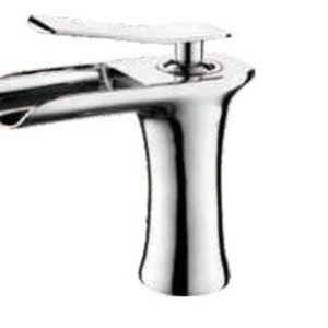 1055-23 Смеситель Тюльпан LEDEME d-35 на гайке, водопад