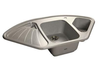 Мойка GRANFEST GF-C1040E 1,5 чаши, угловая 1040*560 мм (серый - 310) Мойка GRANFEST GF-C1040E 1,5 чаши, угловая 1040*560 мм (серый - 310)