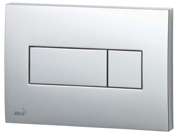 Кнопка смыва Alca Plast, хром матовая (M371)