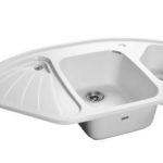 Мойка GRANFEST GF-C1040E 1,5 чаши, угловая 1040*560 мм (иней) Мойка GRANFEST GF-C1040E 1,5 чаши, угловая 1040*560 мм (иней)