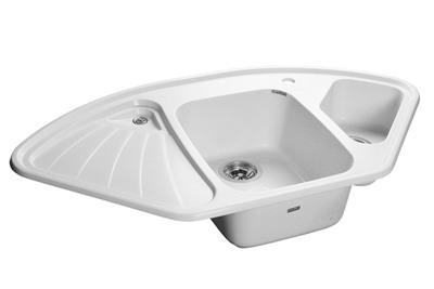 Мойка GRANFEST GF-C1040E 1,5 чаши, угловая 1040*560 мм (иней) Мойка GRANFEST GF-C1040E 1,5 чаши, угловая 1040*560 мм (иней)