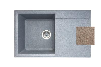 Мойка GRANICOM NOVELL Маура 781*498*215 мм (терракотовый) (без сифона)