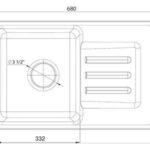 Мойки GRANFEST SMART SM680 L (мрамор) 1-чаша+крыло 680х430мм ПЕСОК (без сифона) Мойки GRANFEST SMART SM680 L (мрамор) 1-чаша+крыло 680х430мм ПЕСОК (без сифона)