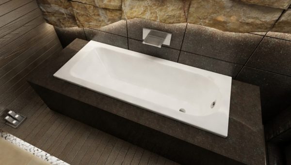 Стальная ванна Kaldewei Advantage Saniform Plus 373-1 170x75 см, пристенная, белая, на ножках