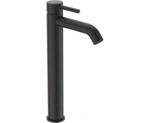 Смеситель для раковины высокий Ideal Standard Silk Black Ceraline Vessel, черный матовый, BC269XG Смеситель для раковины высокий Ideal Standard Silk Black Ceraline Vessel, черный матовый, BC269XG