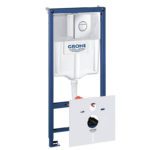 Система инсталляции для унитаза GROHE Rapid SL с панелью смыва Nova Cosmopolitan (3 режима) (1,13 м) 38813001