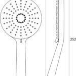 Душевая лейка Ravak Flat XXL, 3 режима, диаметр 140 мм (X07P344) Душевая лейка Ravak Flat XXL, 3 режима, диаметр 140 мм (X07P344)