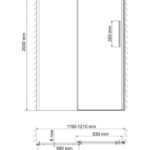Dinkel 58R05 Душевая дверь