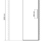 Dinkel 58R30 Душевая дверь
