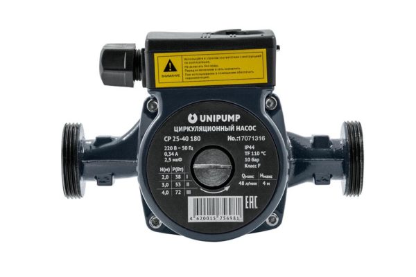 Циркуляционный насос CP 25-40 180 UNIPUMP Циркуляционный насос CP 25-40 180 UNIPUMP