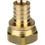 Переходник 20xG 3/4" с накидной гайкой для труб из сшитого полиэтилена аксиальный STOUT