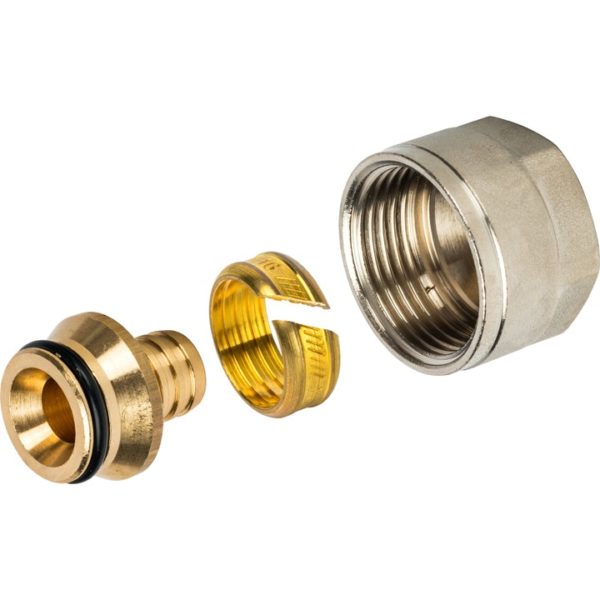 Фитинг 16х2,2х3/4 компрессионный для труб PEX STOUT