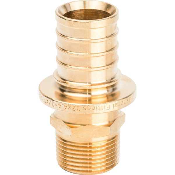 Переходник 32xR 3/4" с наружной резьбой для труб из сшитого полиэтилена аксиальный STOUT Переходник 32xR 3/4" с наружной резьбой для труб из сшитого полиэтилена аксиальный STOUT