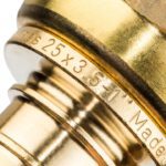 Переходник 25xG 1" с накидной гайкой для труб из сшитого полиэтилена аксиальный STOUT