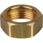 Угольник 20-Rp 1/2" настенный с длинным нарезным патрубком STOUT