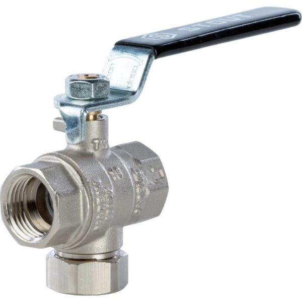 Кран шаровой 1/2 с фильтром STOUT Кран шаровой 1/2 с фильтром STOUT