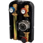 Насосная группа 1 1/4" с прямым контуром с насосом Grundfos UPSO 32-65 в теплоизоляции DN 32 STOUT