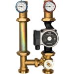 Насосная группа 1" со смесителем с насосом Grundfos UPSO 25-65 DN 32 STOUT