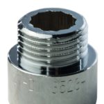 Удлинитель 1/2X15 хромированный STOUT