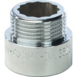 Удлинитель 3/4X15 хромированный STOUT