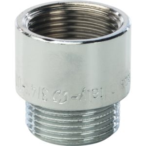 Удлинитель 3/4X20 хромированный STOUT