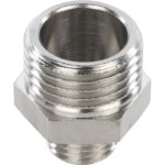 Ниппель 1/2X1/4 НН переходной никелированный STOUT