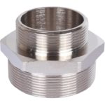 Ниппель 2"1/2X2 НН переходной никелированный STOUT
