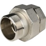 Разъемное соединение 2" "американка" ВН никелированное, уплотнение под гайкой o-ring кольцо STOUT Разъемное соединение 2" "американка" ВН никелированное, уплотнение под гайкой o-ring кольцо STOUT