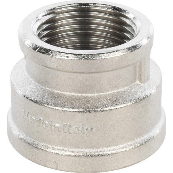 Муфта 1"1/4X1" ВВ переходная никелированная STOUT