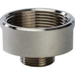 Переходник 1"1/2x3/4" ВН никелированный STOUT