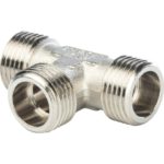 Тройник 3/4X3/4X3/4 НН никелированный STOUT