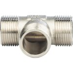 Тройник 1"X1"X1" НН никелированный STOUT