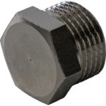 Заглушка 3/8 НР никелированная STOUT