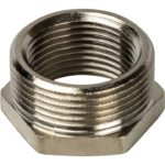 Футорка 1"1/2X1"1/4 никелированная STOUT